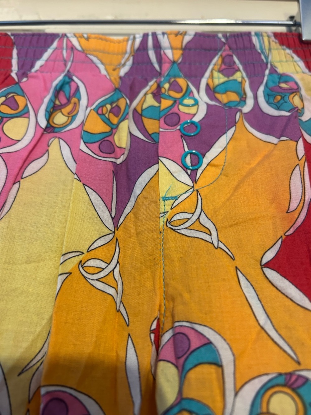 Target Multicolor Floral-Pattern Wide Leg Pajama Pants - Picture 7 of 10
